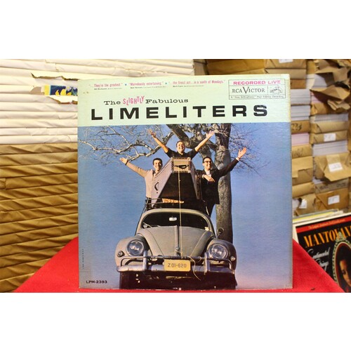The Limeliters The Slightly Fabulous Limeliters LPM-2393 Vinyl Vinyl 61-073