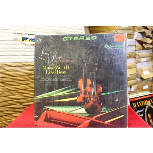 Living Strings Living Strings Plus Two Pianos Play Music We All Love Best CAS-95