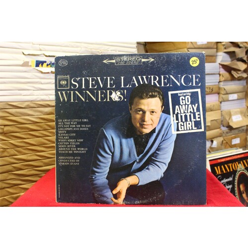 Steve Lawrence Winners! CS 8753 Vinyl Vinyl 61-082
