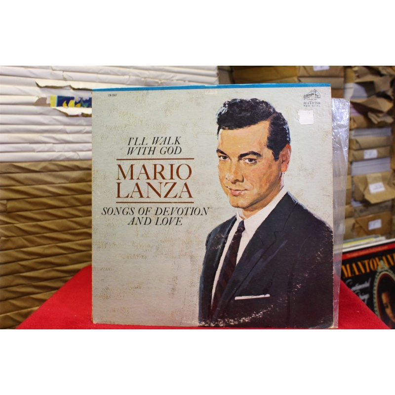 Mario Lanza Ill Walk With God LM-2607 Vinyl Vinyl 61-088