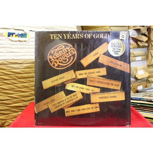 Kenny Rogers Ten Years Of Gold UA-LA835-H Vinyl 62-003