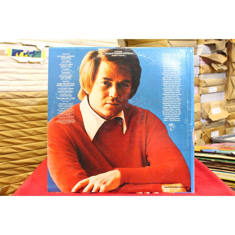Bobby Russell Saturday Morning Confusion UAS-5548 Vinyl 62-005
