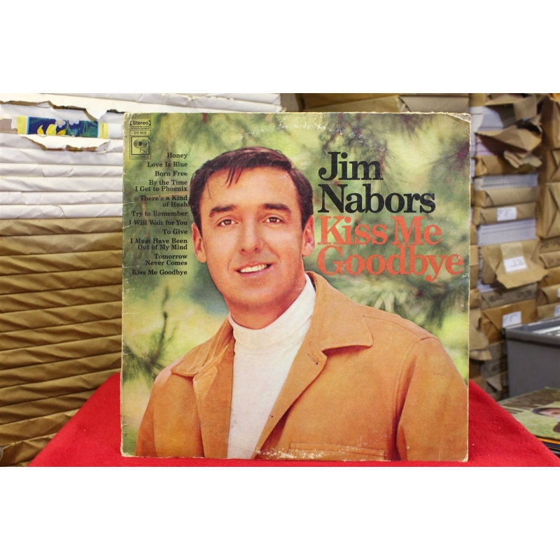 Jim Nabors Kiss Me Goodbye CS 9620 Vinyl 62-028