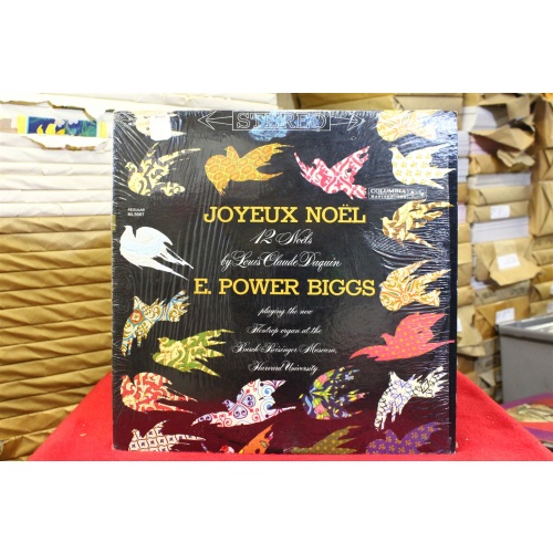 E. Power Biggs Joyeux Noël: 12 Noëls By Louis Claude Daquin ML 5567 Vinyl 62-033