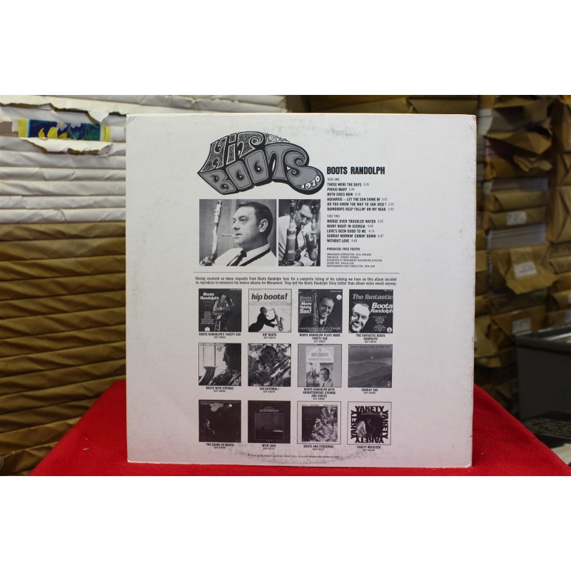 Boots Randolph Hit Boots SLP 18144 Vinyl 62-036