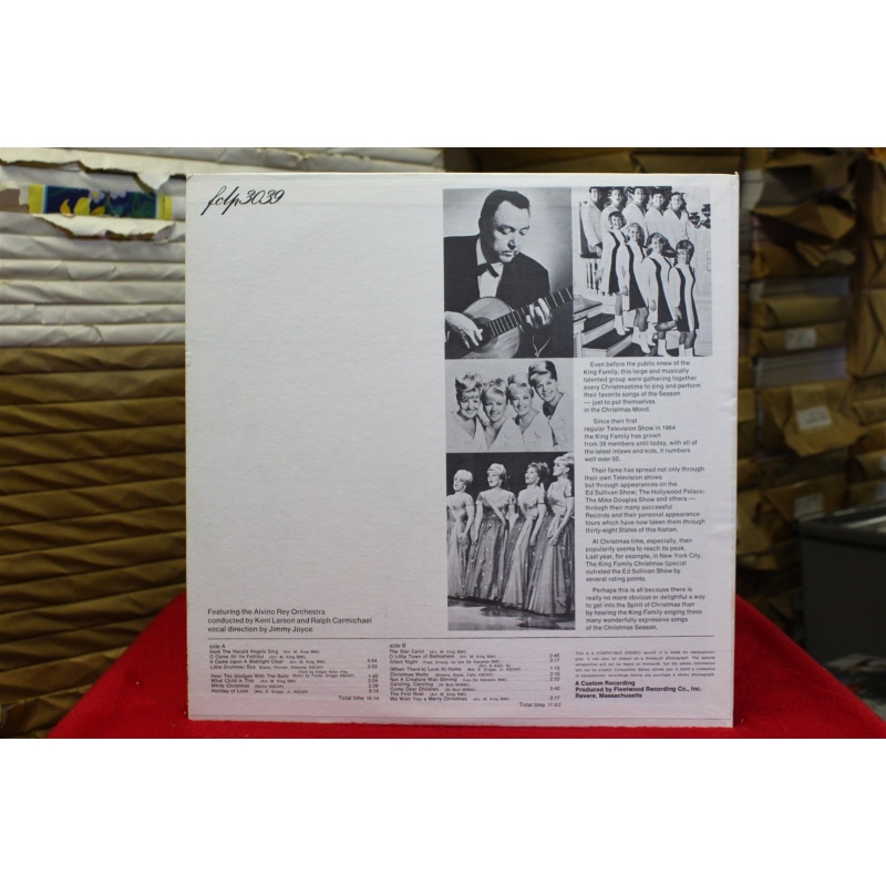 The King Family Fanny Farmer Presents: The King Family Christmas Album fclp 3039