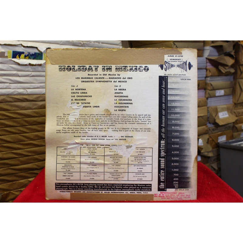 Los Marimbas Caliente; Mariachis Del Oro; Orquestra Symphonetta Del Mexico The G