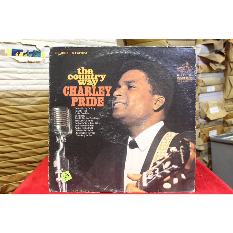 Charley Pride The Country Way LSP-3895 Vinyl 62-054