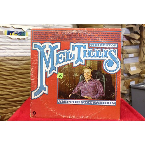 Mel Tillis; The Statesiders The Best Of Mel Tillis And The Statesiders MG-1-5021