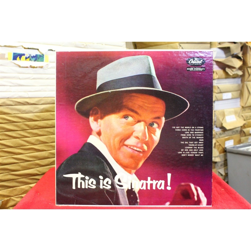 Frank Sinatra This Is Sinatra! T768 Vinyl 62-063