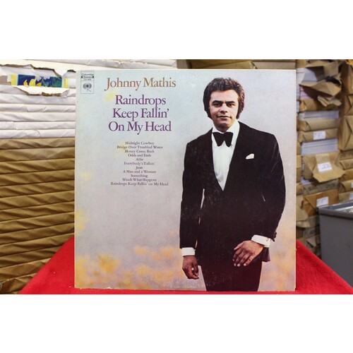 Johnny Mathis Raindrops Keep Fallin On My Head CS 1005 Vinyl 62-077