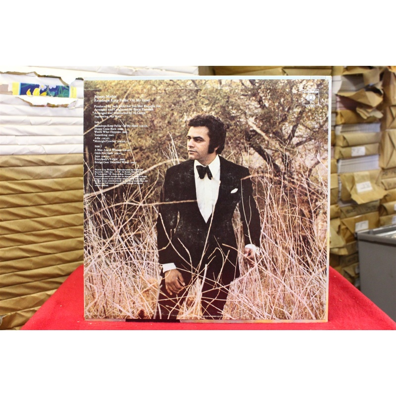 Johnny Mathis Raindrops Keep Fallin On My Head CS 1005 Vinyl 62-077