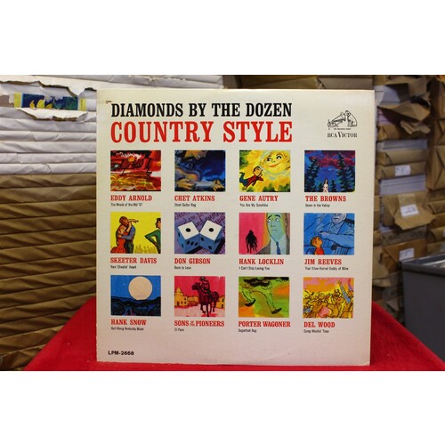 Various Diamonds By The Dozen - Country Style LPM 2668 Vinyl 62-082