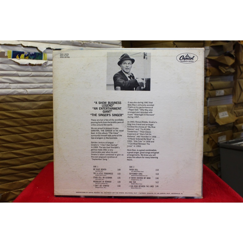 Frank Sinatra Try A Little Tenderness PC 3452 Vinyl 62-083