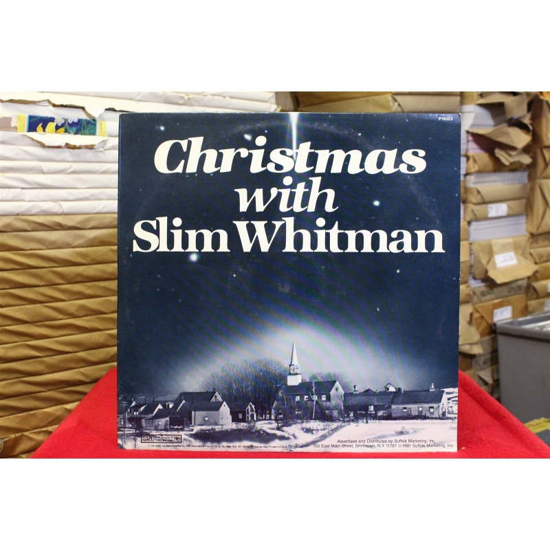 Slim Whitman Christmas With Slim Whitman P16323 Vinyl 62-086