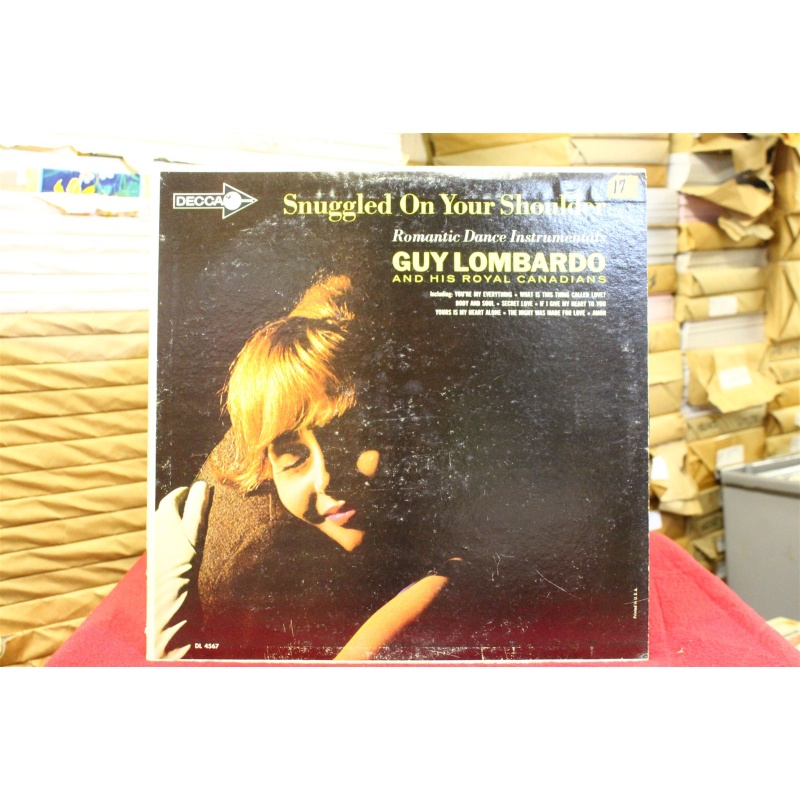 Guy Lombardo And His Royal Canadians Snuggled On Your Shoulder DL 4567 Vinyl 62-