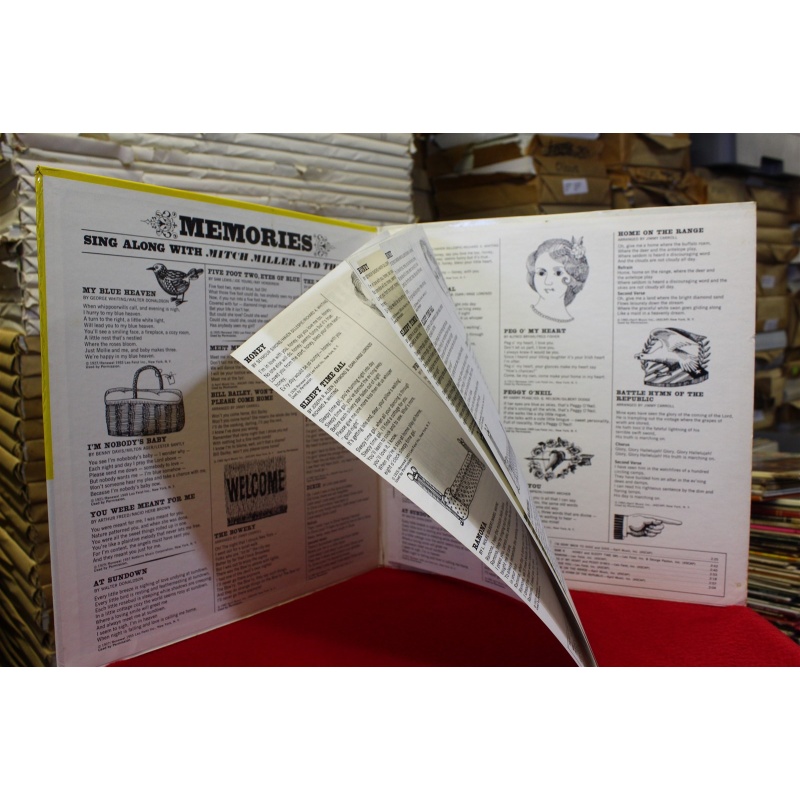 Mitch Miller And The Gang Memories Sing Along With Mitch CL 1542 Vinyl 63-008