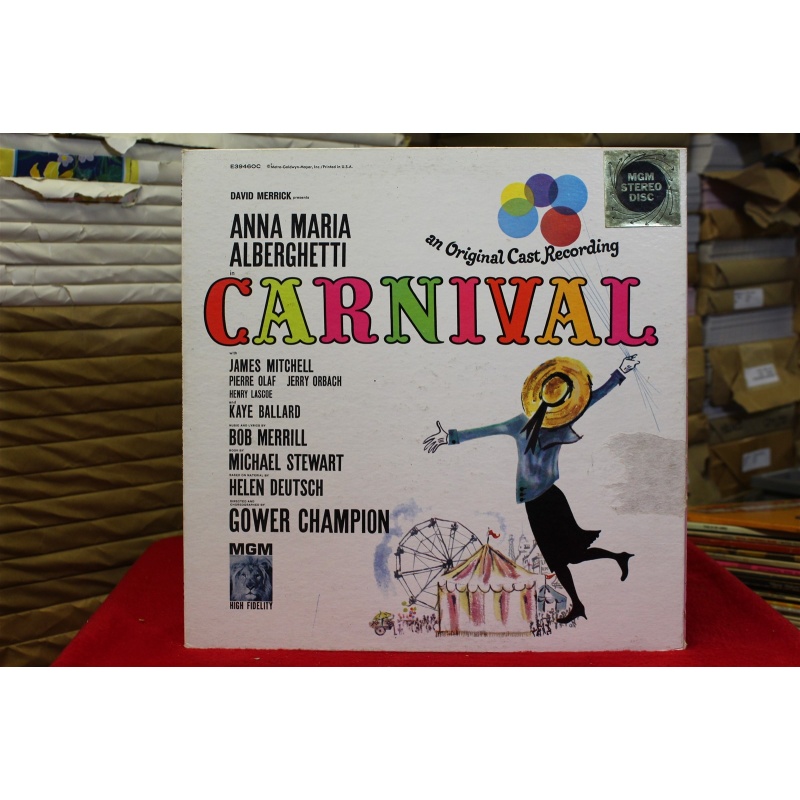 Carnival! Original Broadway Cast Carnival! E39460C Vinyl 63-012