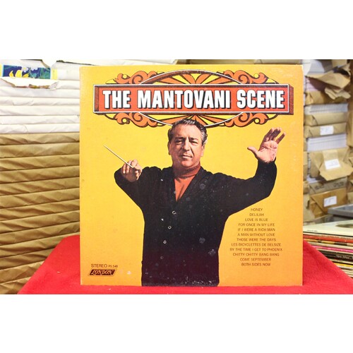 Mantovani And His Orchestra The Mantovani Scene PS 548 Vinyl 63-013