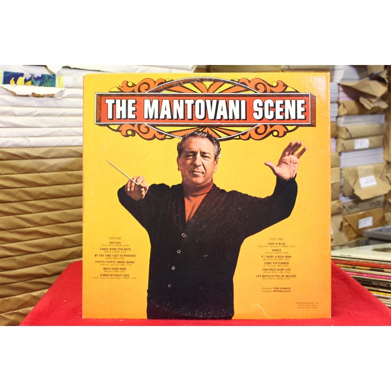 Mantovani And His Orchestra The Mantovani Scene PS 548 Vinyl 63-013