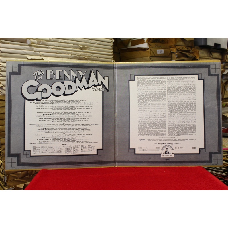 Benny Goodman This Is Benny Goodman Vol. Ii VPM-6063 Vinyl 63-017