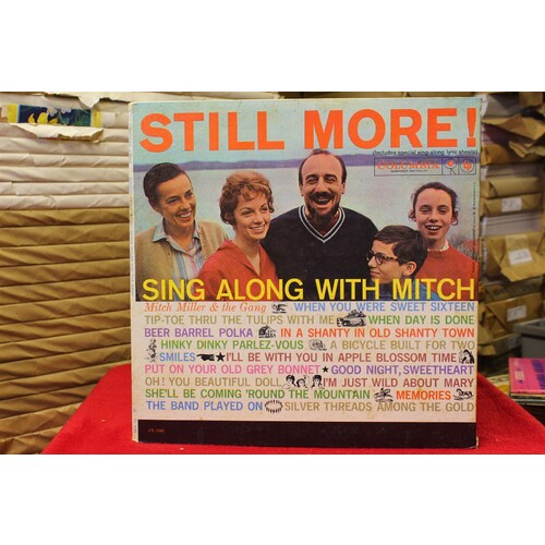 Mitch Miller And The Gang Still More Sing Along With Mitch CL 1283 Vinyl 63-018