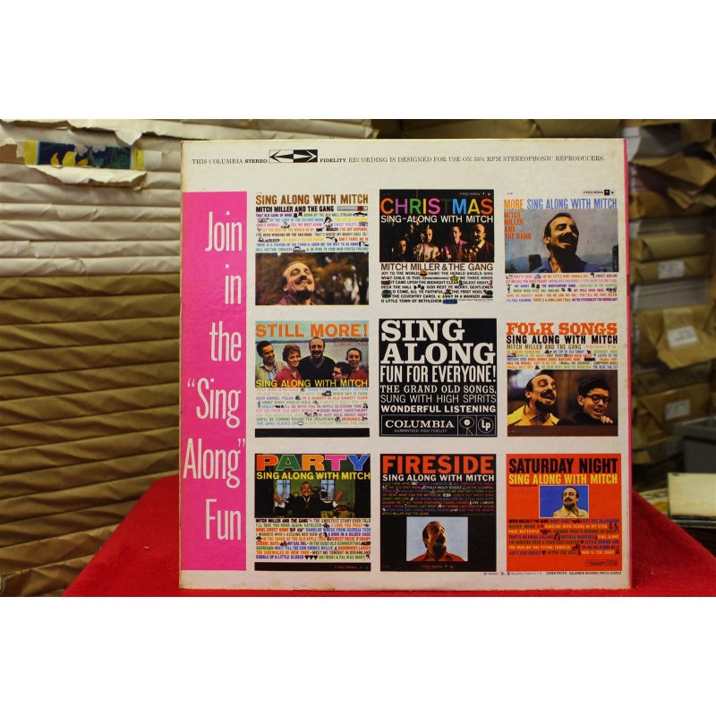 Mitch Miller And The Gang Sentimental Sing Along With Mitch CS 8251 Vinyl 63-019