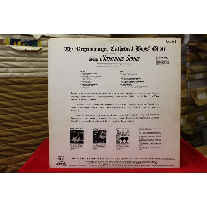 Regensburger Domspatzen The Regensburger Cathedral Boys Choir Sing Christmas Son