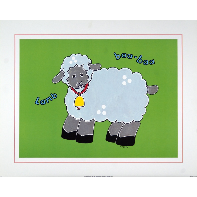 (16 x 20) Art Print J1159 Shelly Rasche - Sheep