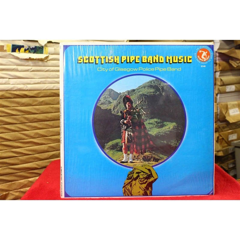 City Of Glasgow Police Pipe Band Scottish Pipe Band Music OL-6145 Vinyl 63-034