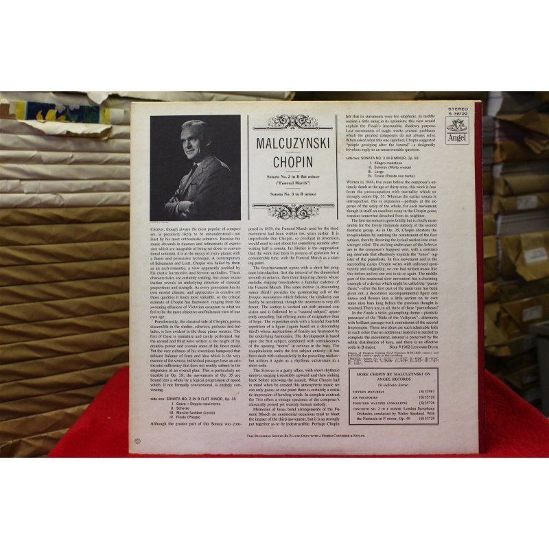 Frédéric Chopin; Witold Malcuzynsky Sonata No. 2 In B Flat Minor Op. 53, Sonata