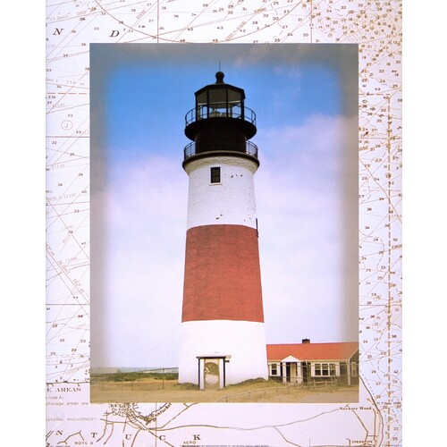 (16 x 20) Art Print JM0301 James Murphy Lighthouse