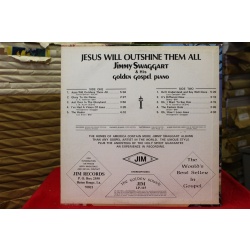 Jimmy Swaggart Jesus Will Outshine Them All JLP-115 Vinyl 63-046
