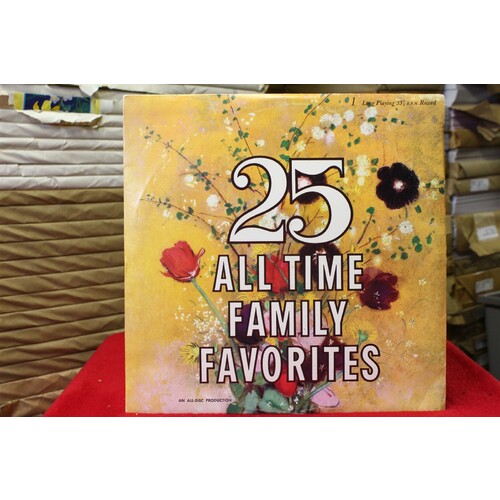 Unknown Artist 25 All Time Family Favorites AD-1 Vinyl 63-051