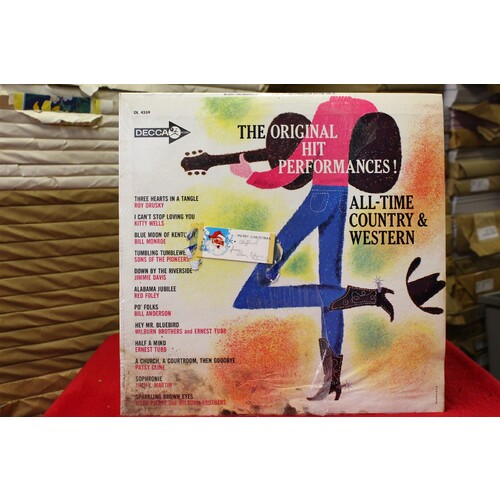 Various The Original Hit Performances! All-Time Country & Western Volume 4 DL 43