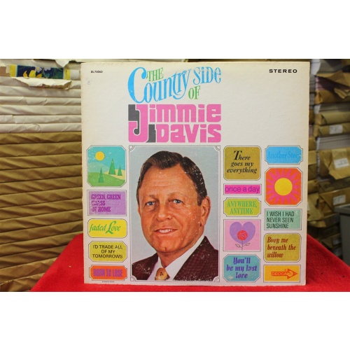 Jimmie Davis The Country Side Of Jimmie Davis DL 75063 Vinyl 63-058