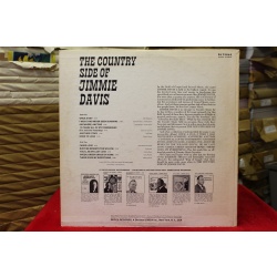 Jimmie Davis The Country Side Of Jimmie Davis DL 75063 Vinyl 63-058