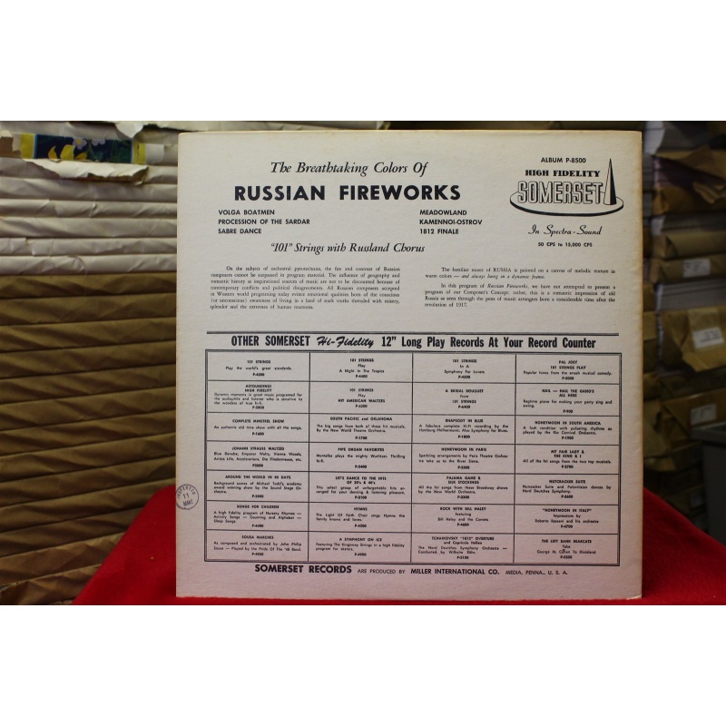 101 Strings Russian Fireworks P-8500 Vinyl 63-079