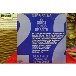 Guy & Ralna 22 Great Songs Of Faith RAN 7011 Vinyl 64-005