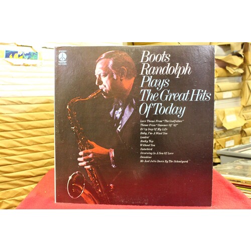 Boots Randolph Plays The Great Hits Of Today KZ 31908 Vinyl 64-010