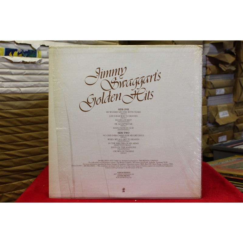 Jimmy Swaggart Jimmy Swaggarts Golden Hits, Volume 2 JLP-133 Vinyl 64-012