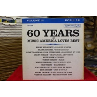 Various 60 Years Of Music America Loves Best -- Popular -- Volume Iii LOP-1509 V