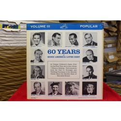 Various 60 Years Of Music America Loves Best -- Popular -- Volume Iii LOP-1509 V