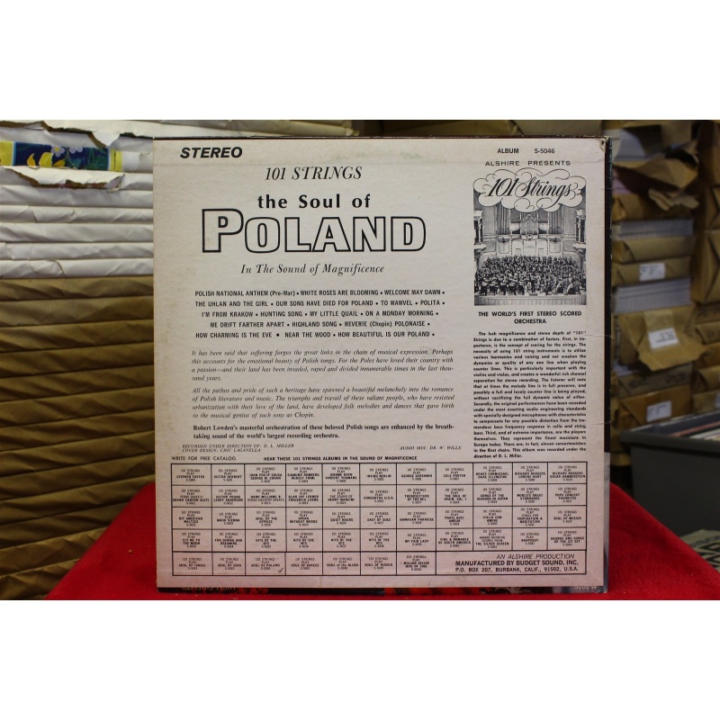 101 Strings The Soul Of Poland S 5046 Vinyl 64-040