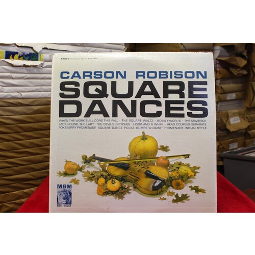 Carson Robison And His Pleasant Valley Boys Square Dances E3258 Vinyl 64-041