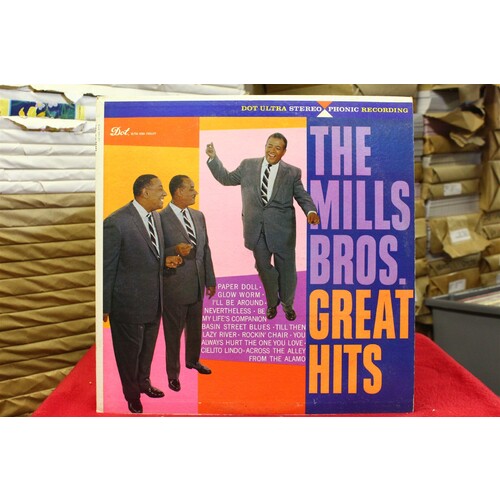 The Mills Brothers Great Hits DLP 25157 Vinyl 64-055