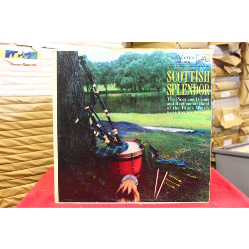 The Regimental Band And Pipes And Drums Of The Black Watch Scottish Splendor LPM