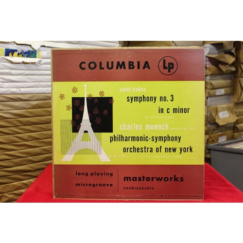 Camille Saint-Saëns; Charles Munch; The New York Philharmonic Orchestra; Edouard