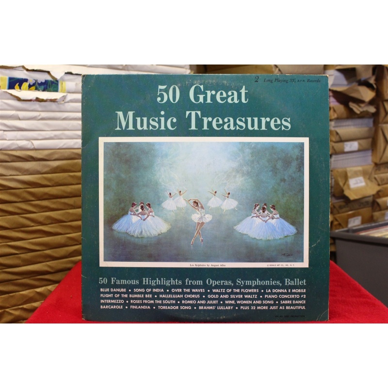 Unknown Artist 50 Great Music Treasures ADS-2 Vinyl 64-083