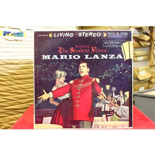 Mario Lanza; Sigmund Romberg The Student Prince LSC-2339 Vinyl 64-087